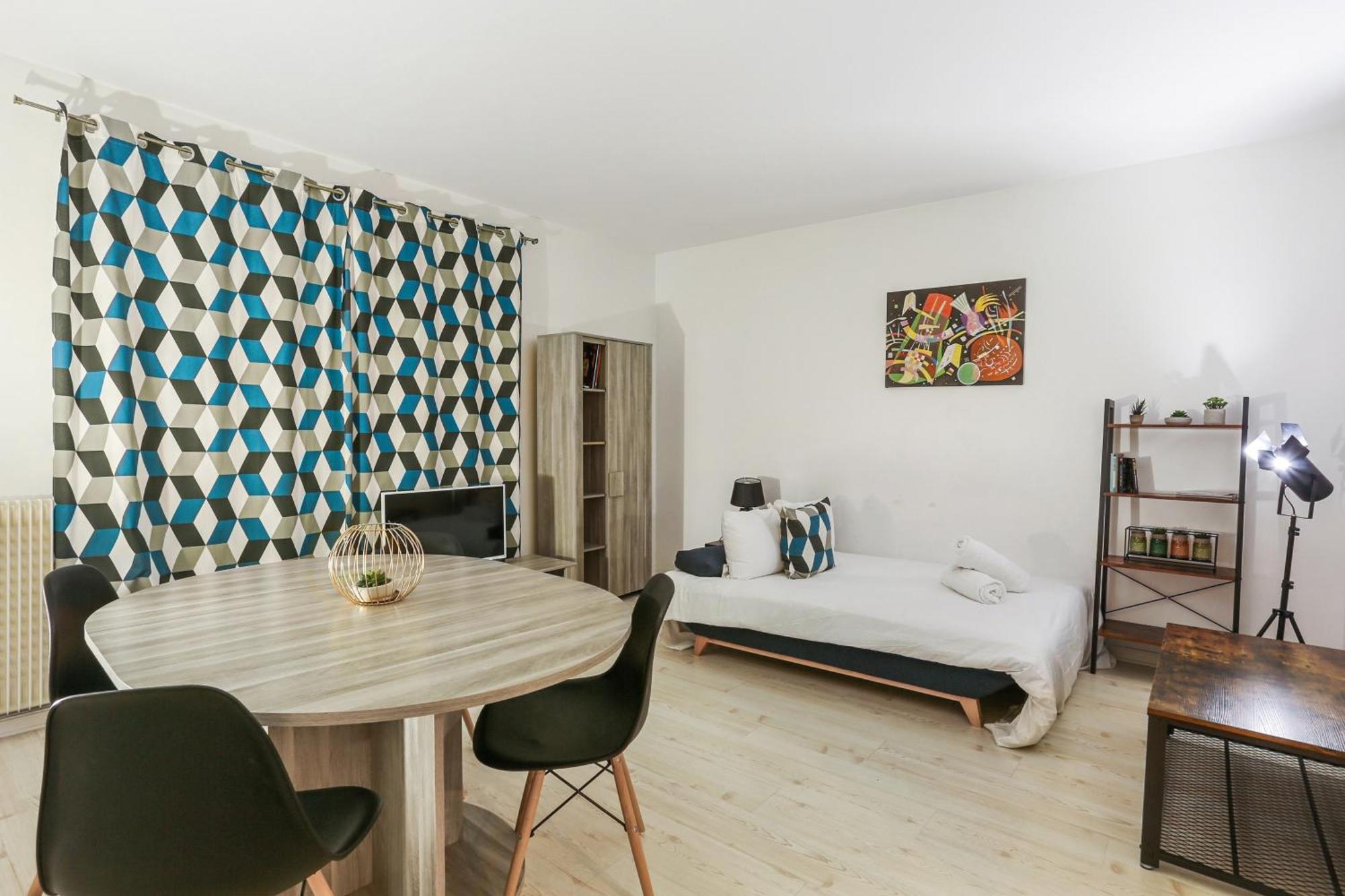 Residence Aurmat - Appart - Hotel - Boulogne - Paris Oda fotoğraf